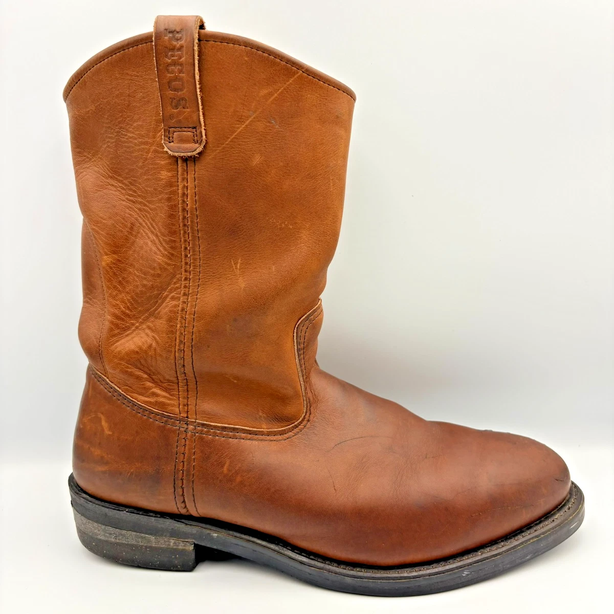 Western Red Wing Shoes Men display picture 1