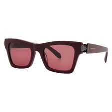 Ferragamo Burgundy Cat Eye Ladies Sunglasses SF2013S 606 52 SF2013S 606 52