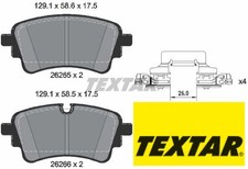 TEXTAR 2626501 Bremsbelagsatz für Scheibenbremse Bremsbelagsatz 