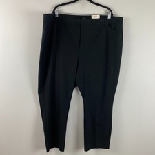 Old Navy High-Rise Pixie Skinny Ankle Pants Plus Size 26 Black Stretch