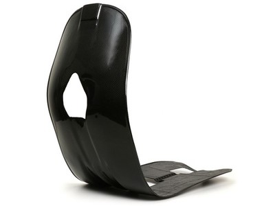 Beinschild Echtcarbon -CRIMAZ Indy Project- Vespa V50-90, PV125, ET3, PK
