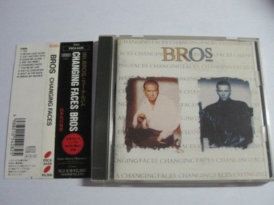 Bros Changing Faces ESCA 5428 with obi  CD