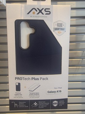 AXS ProTech Plus Pack Samsung Galaxy A16 Case & Screen Protector Warranty