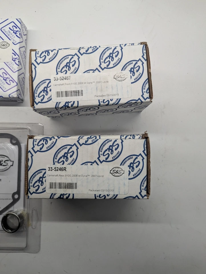 Распредвал редукторного привода S&S Harley Davidson 510 комплект двойной кулачок 88 2006 Dyna 2007+ - Изображение 2 из 4