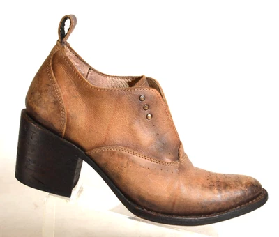 Freebird by Steven Sadie Women's 8 Medium Brown Leather Ankle Booties Boots - Image 1 of 4