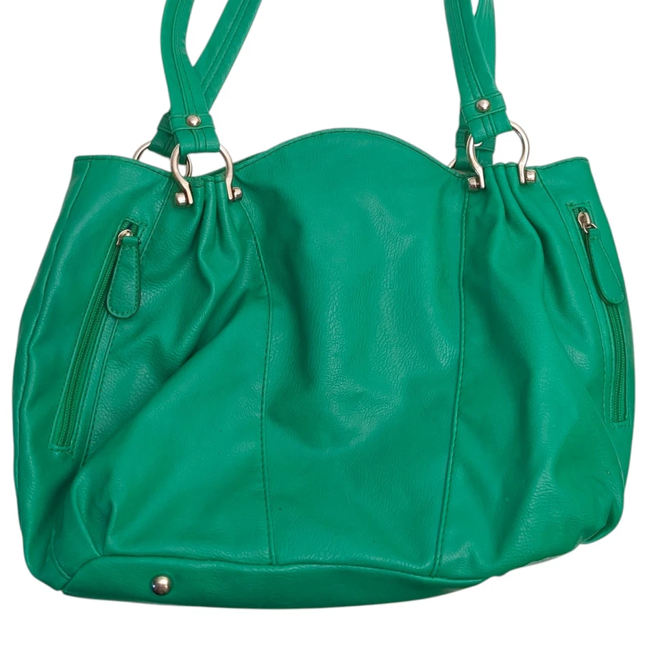 Bolso boho vintage Y2K Cato verde imitación cuero hombro Foto 2 de 4