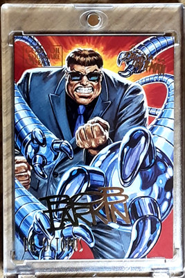 1995 Spider-Man Gold Signature Card 19 DR OCTOPUS.
