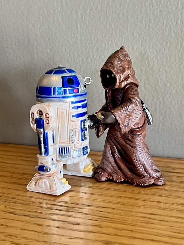 Hallmark Keepsake Ornament 2007 Star Wars A New Hope R2-D2 and JAWA Christmas
