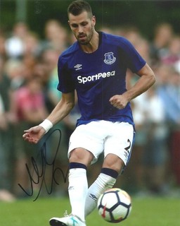 Morgan Schneiderlin EVERTON Signed 10 x 8 Photograph