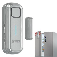 Freezer Door Alarm with Delay 1/2/3/4 mins Reminder When Left Open Fridge Ala...