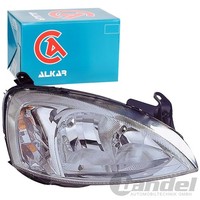 Alkar H7/H7 Scheinwerfer +LWR-MOTOR Rechts Passend FüR Opel Combo Corsa | 274244
