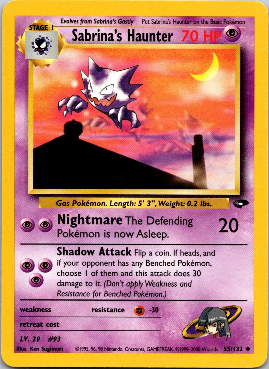 25+ Sabrina's Haunter 55/132 Gym Challenge for sale | Updated Oct 2026
