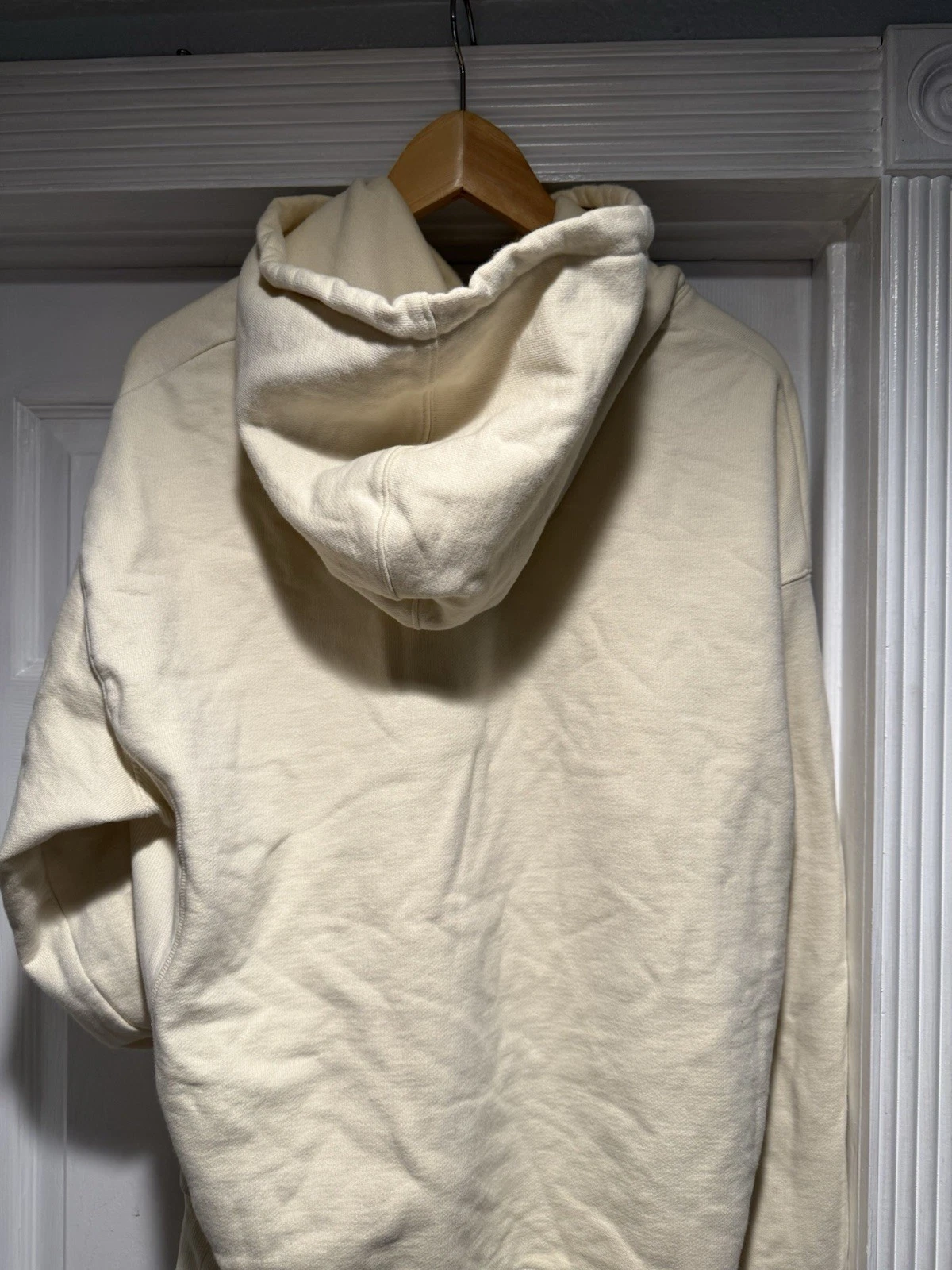 OFF WHITE Felpa Lacoste Live Monogram Unisex Taglia Large Wimbledon Off White