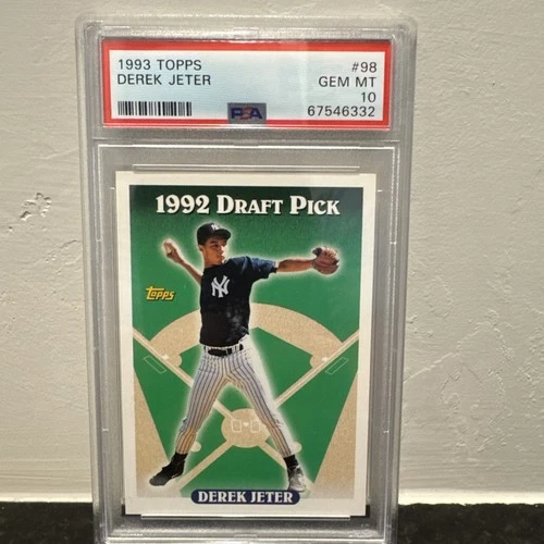 1993 Topps DEREK JETER Rookie #98  PSA 10