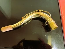 TENOR SAXOPHONE Redplacement NECK Gold Lacquer EXCELLENT COND.