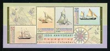 Australia Stamp Sc 1249-52a SS, Voyage of Columbus 500th Ann, F/VF MNH (410C-SX)