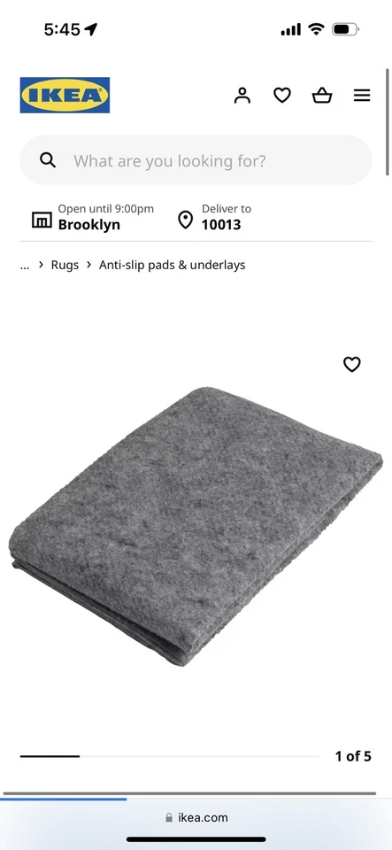 CALIDAD TAN BUENA COMO CUANDO SE COMPRÓ, ALFOMBRA 7’10x9’10 Y almohadilla de alfombra incluida Foto 2 de 2