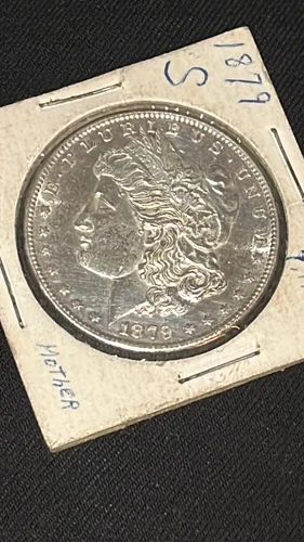 1879 S Morgan Silver Dollar $1 Brilliant Uncirculated 90% Silver