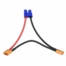 Series Wire EC3 1 Female to 2 Male XT30 16AWG 10CM Serial Cable