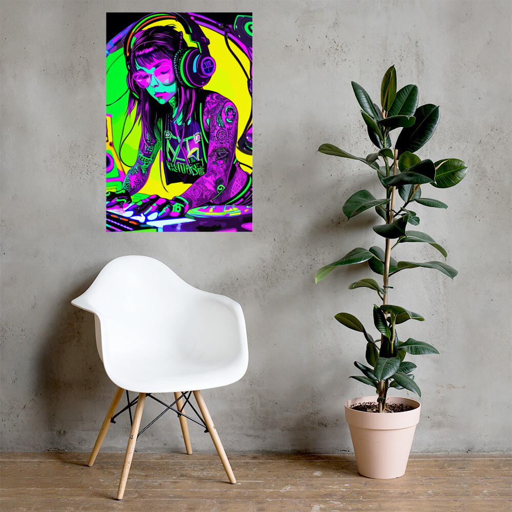Dominith's Designs Premium Wall Art Poster 24