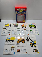 Scholastic Hands-On-Learning Tonka Construction Trucks Stacking Cards
