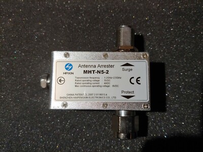 HPXIN MHT-N5-2 Antenna arrester, Surge and Protection