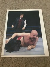 Vintage WWF HOWARD FINKEL Pinup Photo Print 1990s #2 