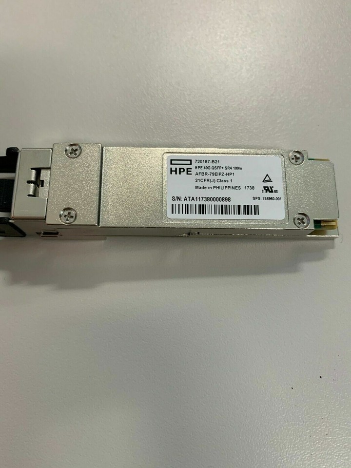 HP 720187-B21 40GB QSFP+ MPO SFP+ Transceiver 746960-001 | eBay