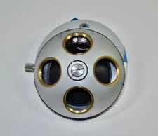 Used Zeiss Turret KF2 KF-2 Lab Microscope Parts 4 Position Objective Nosepiece