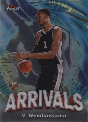 Victor Wembanyama 2023-24 Topps Finest Checkerboard #76 RC PSA 10