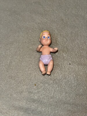 Mattel Barbie KRISSY BLONDE BABY GIRL ~ Blue Eyes Doll ~ Pink Diaper
