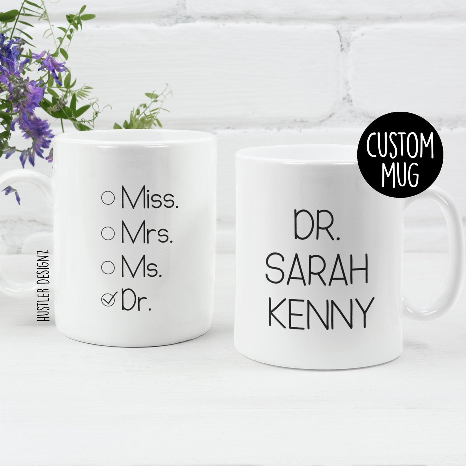 Phd Graduation Mug Doctor Gifts For Women Personalized Doctor Gift Doctorate