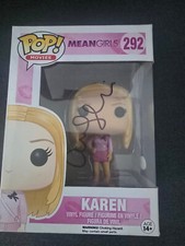 AMANDA SEYFRIED signed autograph in person FUNKO POP MEAN GIRLS KAREN ACOA