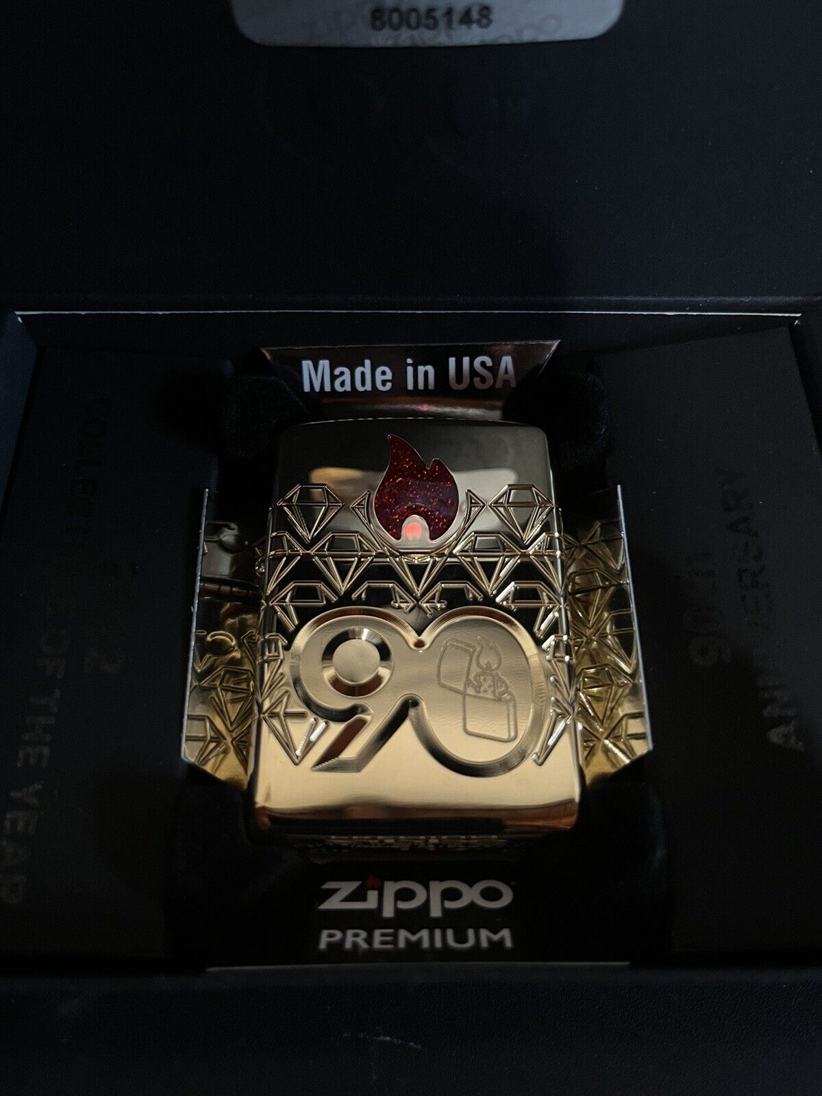 ZIPPO 2022 Anniversary 90 Years Special Limited Edition Lighter 49865