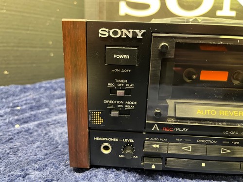 SERVICED+ADJUSTED+GUARANTEED!-_ Sony TC-WR11ES STEREO Dual CASSETTE DECK ES - Picture 2 of 19
