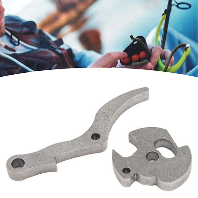 MARKENLOS Slingshot Release Device Fittings Aluminium-Legierung Stahl Automatische Reb Neu