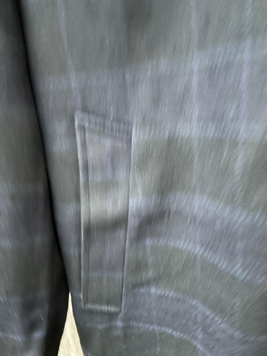 Folk Check Carcoat Overcoat Size 4 / Large Navy Brand New With Tags RRP £375 - Picture 2 of 5
