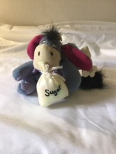 Disney Sugar Plum Fairy Eeyore Bean Bag 7 inch NWT