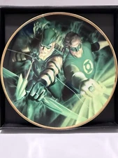 DC Direct Gallery Green Lantern & Green Arrow Ltd. Edition Collector Plate /1200