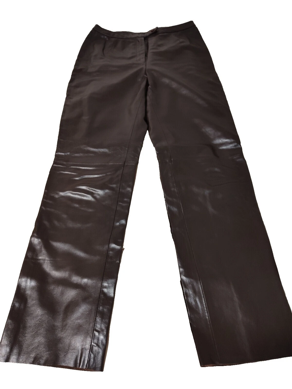 Pantalones de cuero para mujeres Adrienne Vittadini