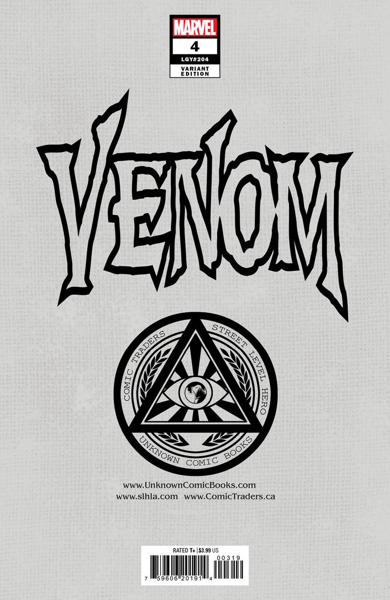 Venom #4 Unknown Comics Dave Wilkins Exclusive Var (01/19/2022) | eBay