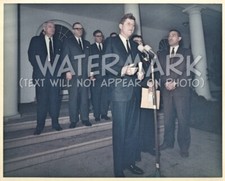 John F. Kennedy 8x10" Official White House Photo w/ LBJ & American Indians NCAI