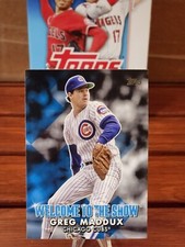 2022 Topps Series 1 Baseball Greg Maddux - Welcome To The Show -SP Insert - Cubs