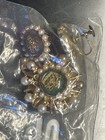 Decorative Religious Earring And Enameledpin Set — photo 1