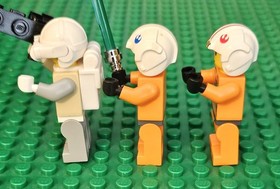 LEGO STAR WARS 4500 Rebel Snowspeeder 100% Complete Excellent Condition w/inst.