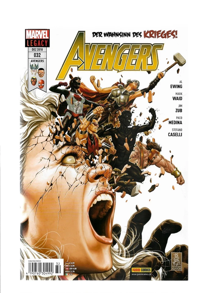 Marvel - Comic - Avengers Nr. 32 von 2018 Panini Verlag deutsch - Bild 1 von 1