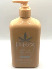 HEMPZ APRICOT & CLEMENTINE HERBAL BODY MOISTURIZER 17oz