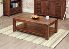 *LAST ONE!* Baumhaus MAYAN Walnut Open Coffee Table (CWC08C) SRP £399