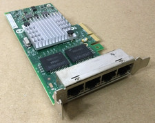 HP 593720-001 593743-001 QUAD PORT SHORT PROFILE ETHERNET ADAPTER CARD