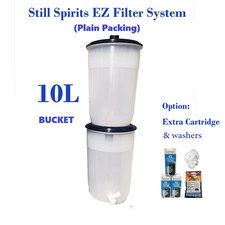 Kit de filtro de carbono Still Spirits 10L EZ embalaje liso con/sin cartucho de carbono